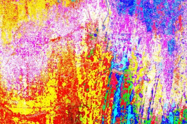 Karışık renklerin soyut suluboya paleti, arkaplan, vektör illüstrasyonu