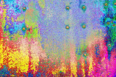 Yaratıcı ve tasarım sanatı, eski duvar dokusu. Duvar kağıdı için soyut renkli doku arkaplanı. 