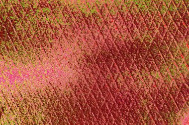 Çizik ve çatlaklarla metal doku