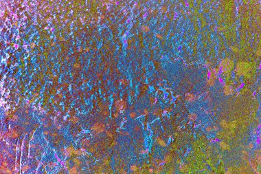 Yaratıcı ve tasarım sanatı, eski duvar dokusu. Duvar kağıdı için soyut renkli doku arkaplanı. 