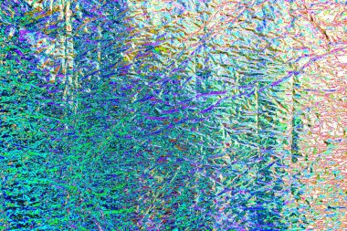 Kırışık plastik polietilen film dokusu