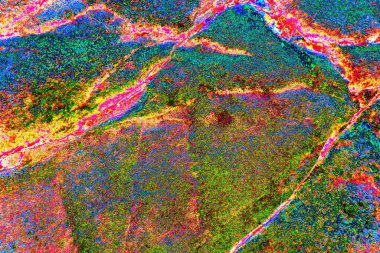 yaratıcı ve tasarım sanatı, kopyalama alanı duvar kağıdı, soyut renkli doku arkaplanı  