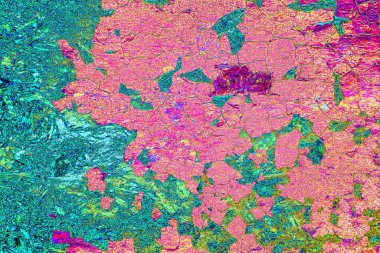 Duvar kağıdı için suluboya arka planının soyut renkli dokusu. Yaratıcı ve tasarım sanatı.