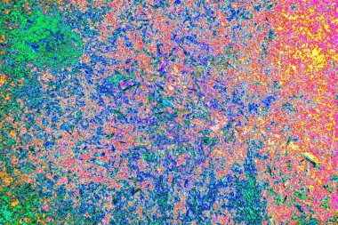 Karışık renklerin soyut suluboya paleti, arkaplan, vektör illüstrasyonu