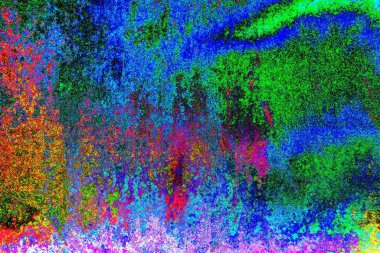 Çizik ve çatlaklarla metal doku.