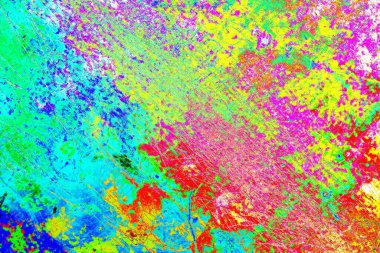 Duvar kağıdı için suluboya arka planının soyut renkli dokusu. Yaratıcı ve tasarım sanatı.