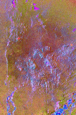 Yaratıcı ve tasarım sanatı, eski duvar dokusu. Duvar kağıdı için soyut renkli doku arkaplanı. 