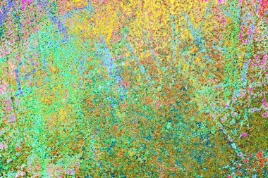 Çizik ve çatlaklarla metal doku