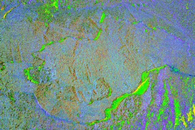 yaratıcı ve tasarım sanatı, kopyalama alanı duvar kağıdı, soyut renkli doku arkaplanı  