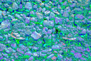 Yaratıcı ve tasarım sanatı, eski duvar dokusu. Duvar kağıdı için soyut renkli doku arkaplanı. 