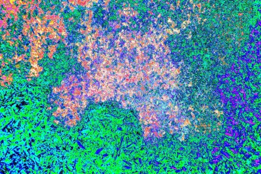 Karışık renklerin soyut suluboya paleti, arkaplan, vektör illüstrasyonu