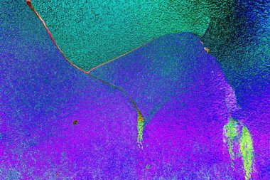 Çizik ve çatlaklarla metal doku