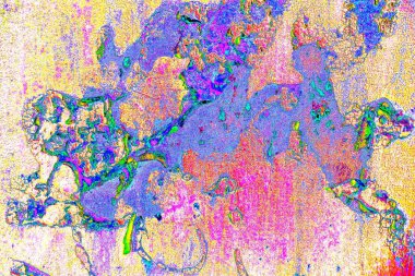 Metal boya dokusu ve arkaplan