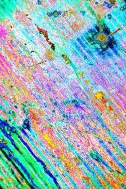 Mavi renklerin soyut suluboya paleti, karışık renk, arkaplan, vektör illüstrasyonu, bir renk karışımı