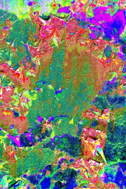 Dökülen boya paslı metal dokusu