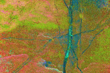 yaratıcı ve tasarım sanatı, kopyalama alanı duvar kağıdı, soyut renkli doku arkaplanı  