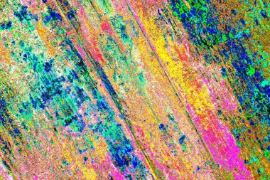 Soyut karıştırma renkleri suluboya paleti, arkaplan vektör illüstrasyonu