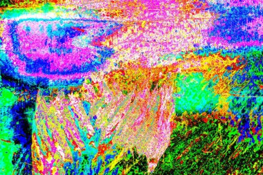 Duvar kağıdı için suluboya arka planının soyut renkli dokusu. Yaratıcı ve tasarım sanatı.