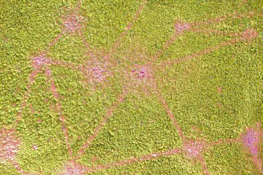 Yaratıcı ve tasarım sanatı, eski duvar dokusu. Duvar kağıdı için soyut renkli doku arkaplanı. 