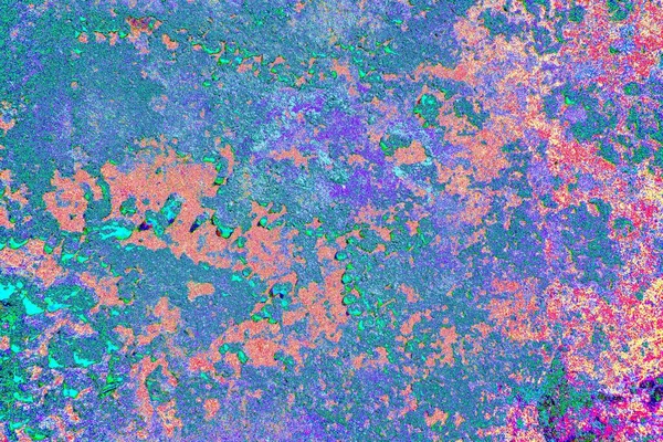 Çizik ve çatlaklarla metal doku