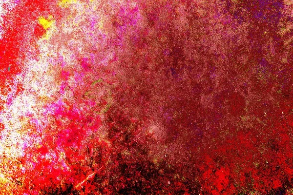 Çizik ve çatlaklarla metal doku