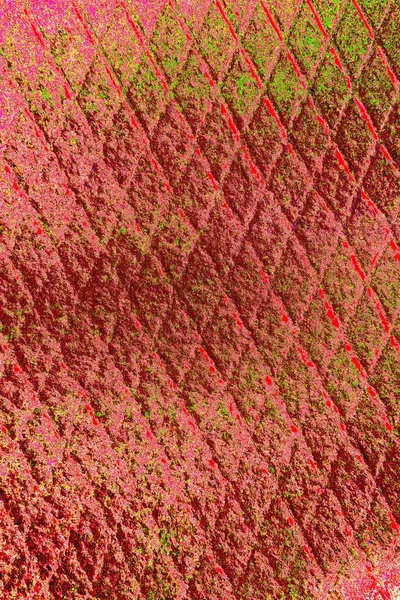 Çizik ve çatlaklarla metal doku