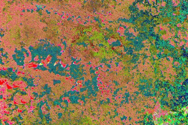 Çizik ve çatlaklarla metal doku