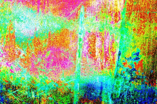 Mavi renklerin soyut suluboya paleti, karışık renk, arkaplan, vektör illüstrasyonu, bir renk karışımı