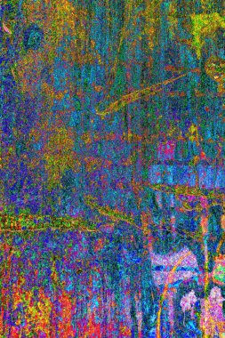 Çizik ve çatlaklarla metal doku