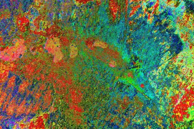 Duvar kağıdı için suluboya arka planının soyut renkli dokusu. Yaratıcı ve tasarım sanatı.