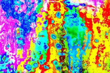 Karışık renklerin soyut suluboya paleti, arkaplan, vektör illüstrasyonu