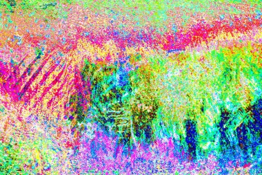 Soyut karıştırma renkleri suluboya paleti, arkaplan vektör illüstrasyonu