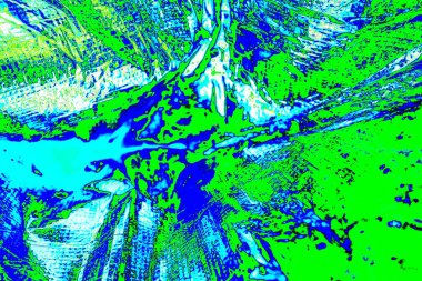 Kırışık kırmızı polietilen film dokusu