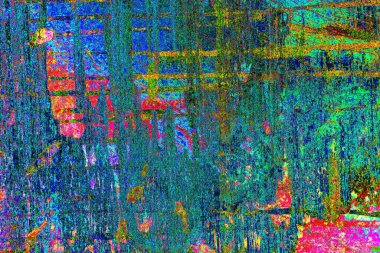 Çizik ve çatlaklarla metal doku