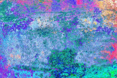 Karışık renklerin soyut suluboya paleti, arkaplan, vektör illüstrasyonu