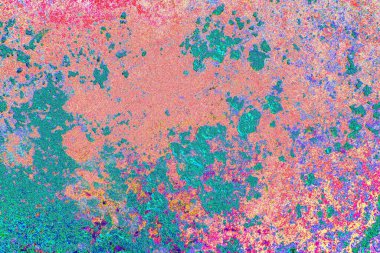 Çizik ve çatlaklarla metal doku