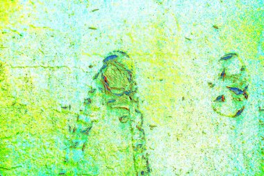 Metal boya dokusu ve arkaplan