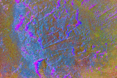 Yaratıcı ve tasarım sanatı, eski duvar dokusu. Duvar kağıdı için soyut renkli doku arkaplanı. 