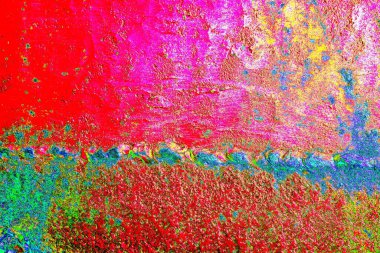 Yaratıcı ve tasarım sanatı, eski duvar dokusu. Duvar kağıdı için soyut renkli doku arkaplanı. 