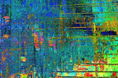 Çizik ve çatlaklarla metal doku