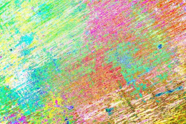 Karışık renklerin soyut suluboya paleti, arkaplan, vektör illüstrasyonu