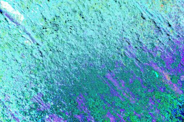 Çizik ve çatlaklarla metal doku