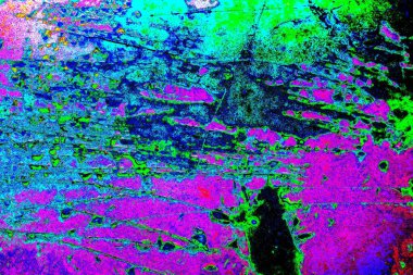 Karışık renklerin soyut suluboya paleti, arkaplan, vektör illüstrasyonu