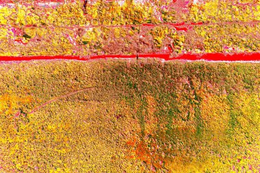 Metal boya dokusu ve arkaplan