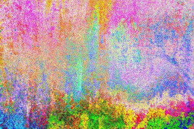 Çizik ve çatlaklarla metal doku.