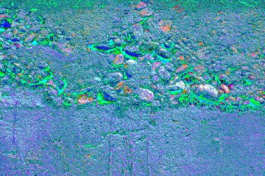 Yaratıcı ve tasarım sanatı, eski duvar dokusu. Duvar kağıdı için soyut renkli doku arkaplanı. 