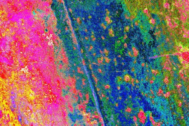 yaratıcı ve tasarım sanatı, kopyalama alanı duvar kağıdı, soyut renkli doku arkaplanı  