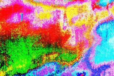 Çizik ve çatlaklarla metal doku.