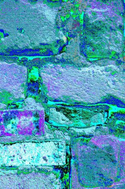 Yaratıcı ve tasarım sanatı, eski duvar dokusu. Duvar kağıdı için soyut renkli doku arkaplanı. 