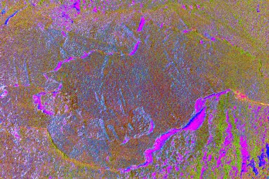 Yaratıcı ve tasarım sanatı, eski duvar dokusu. Duvar kağıdı için soyut renkli doku arkaplanı. 